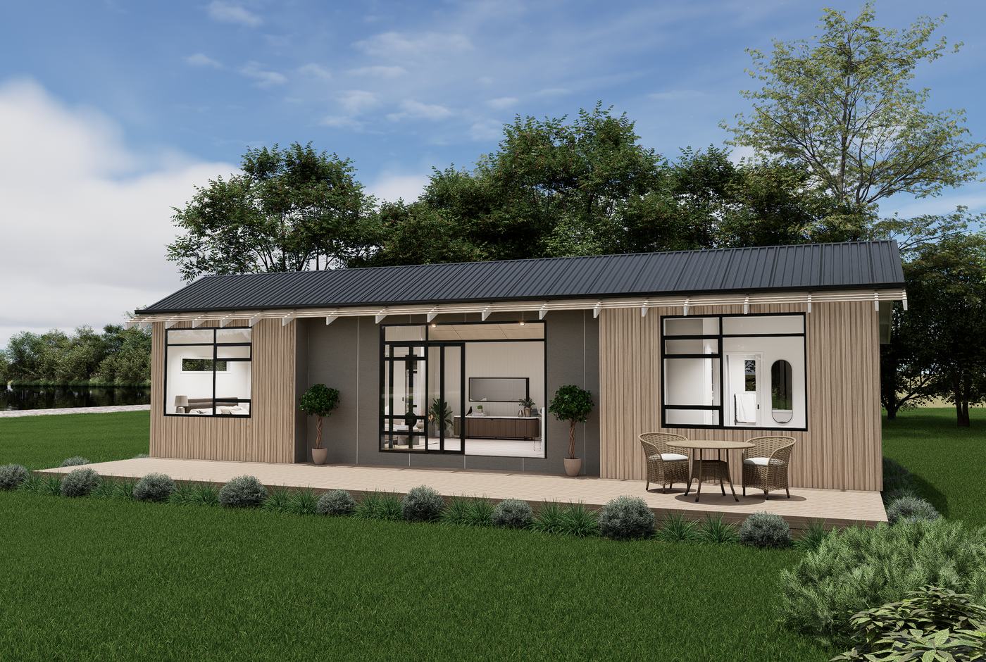 Piha Home exterior render